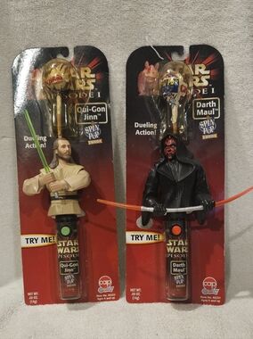 STAR WARS EPISODE 1 SPIN POPS